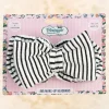 Best Sale The Vintage Cosmetic Company Ava Make-Up Hoofdband In Zwart En Wit