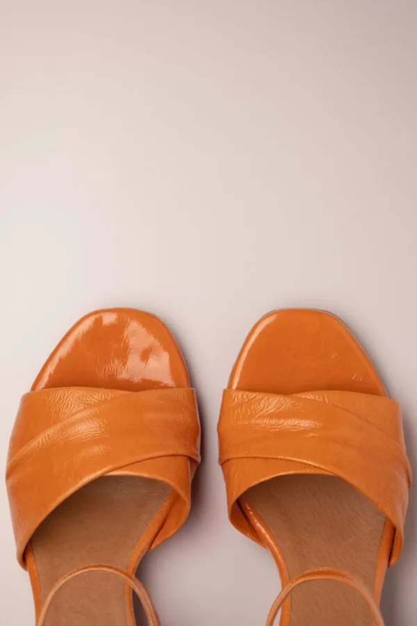 Flash Sale Miz Mooz Bela Sandaal In Lak Oranje