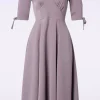 Cheap Banned Retro Bella Swing Jurk In Lila