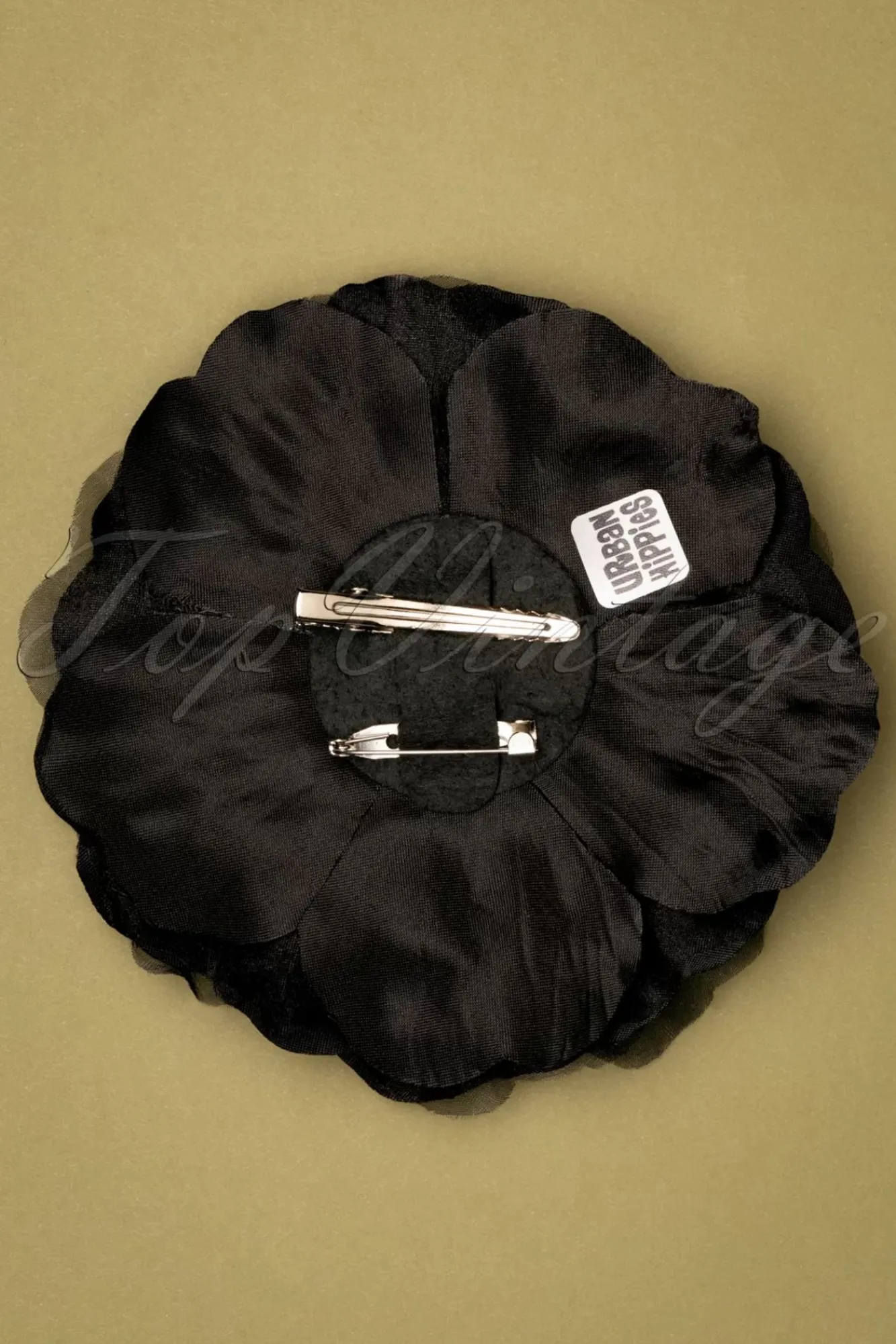 big_flower_corsage_in_zwa_2.webp Store Urban Hippies Big Flower Corsage In Zwart