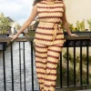 Shop King Louie Border Palazzo Carmine In Mock Oranje