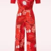 Cheap Cissi och Selma Britta Jumpsuit In Rood
