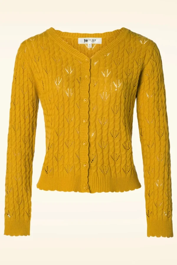 Cheap Mak Sweater Claudia Vest In Honing