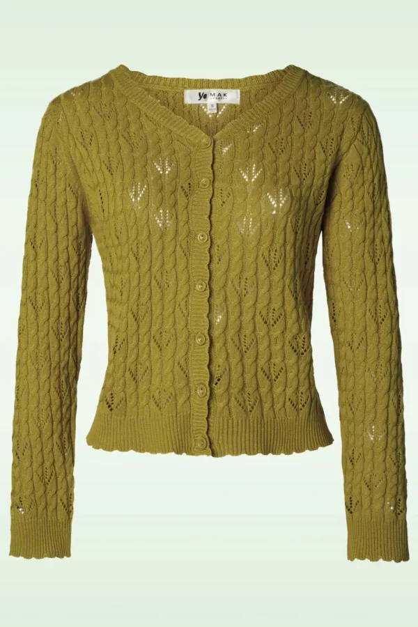 Cheap Mak Sweater Claudia Vest In Salie