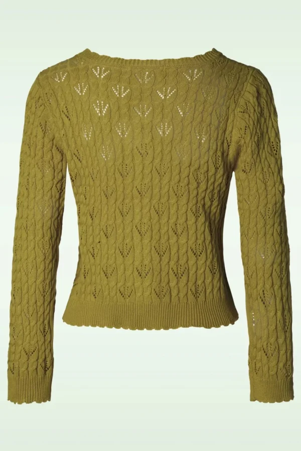 Cheap Mak Sweater Claudia Vest In Salie