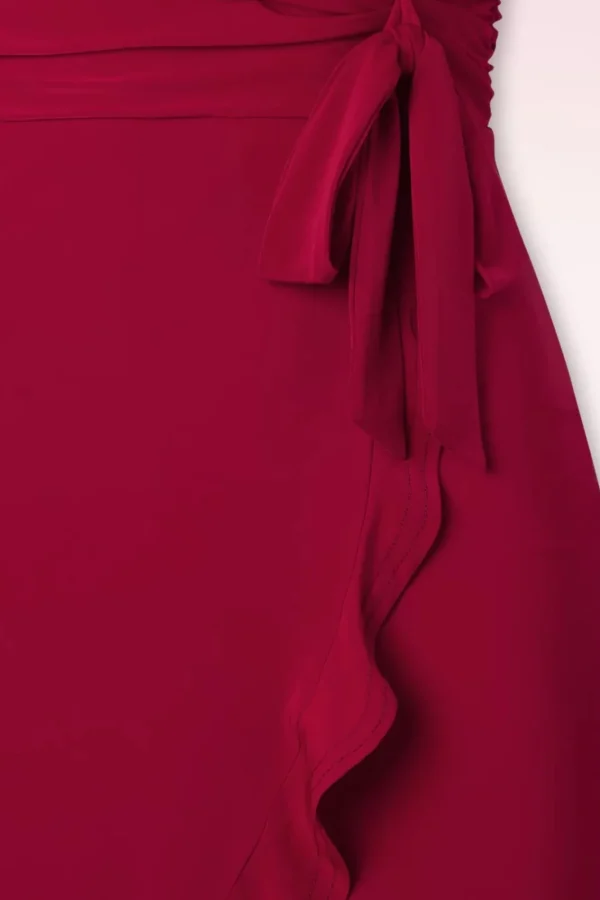 Best Sale Vintage Chic for Topvintage Desiree Pencil Jurk In Rood