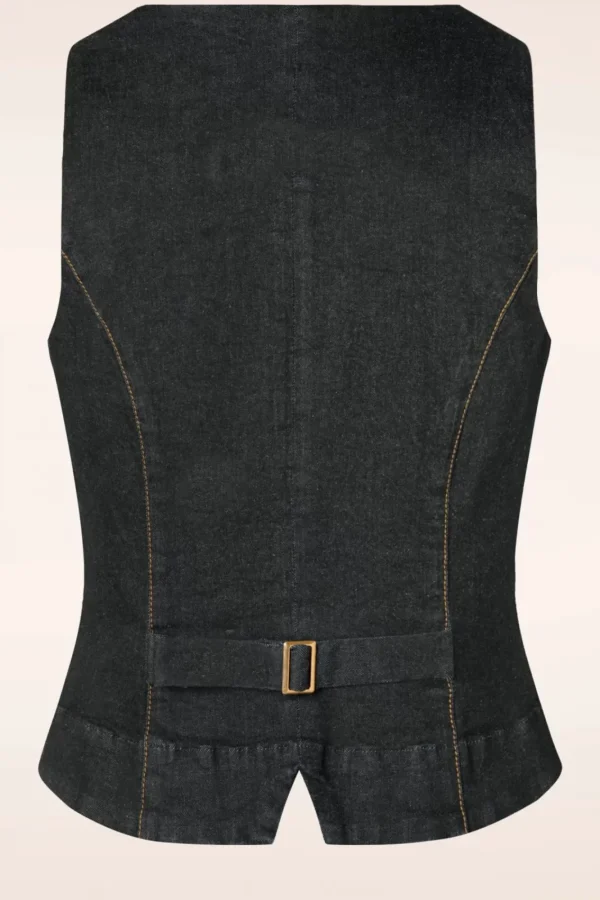Outlet Rock-a-Booty Dianne Gilet In Zwart
