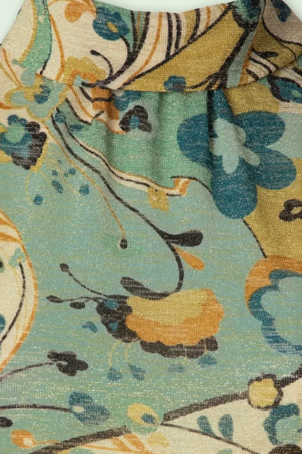Clearance King Louie Dita Top Frenzy In Dusty Turquoise
