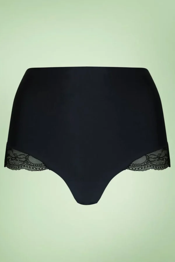 Online MAGIC Bodyfashion Dream Hi Kanten String In Zwart