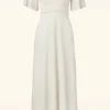 Shop Vintage Chic for Topvintage Eleanor Glitter Maxi Jurk In Egret