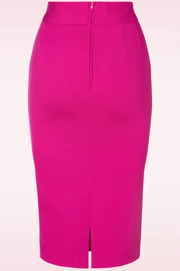 Store Very Cherry Emily Pencil Rok In Bubblegum Roze