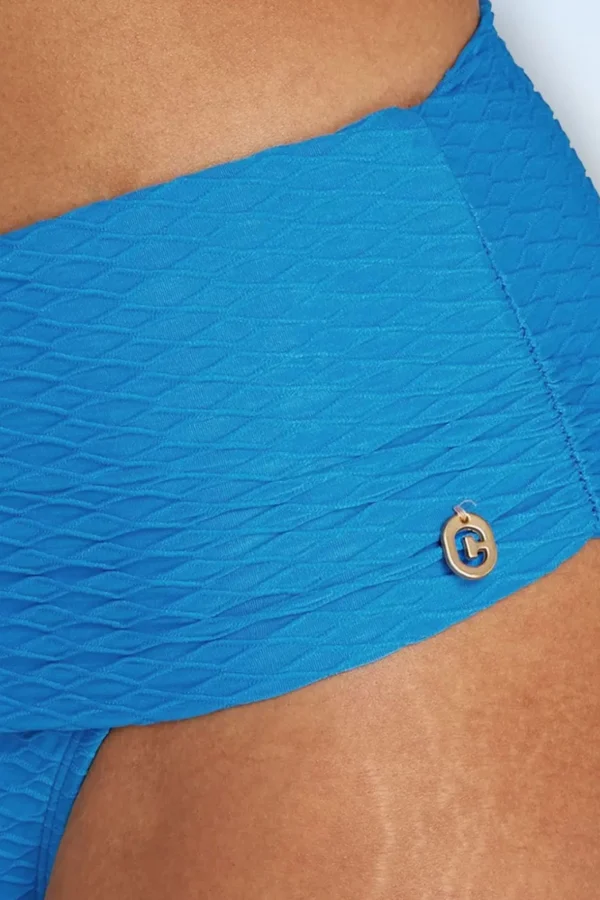 Outlet TC Beach Flipover Bikinibroekje In Blue Snake