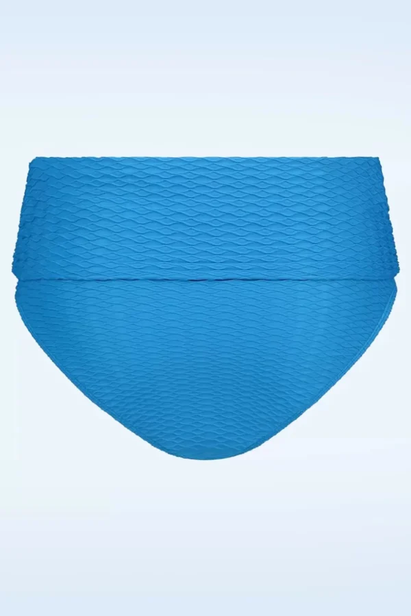 Outlet TC Beach Flipover Bikinibroekje In Blue Snake