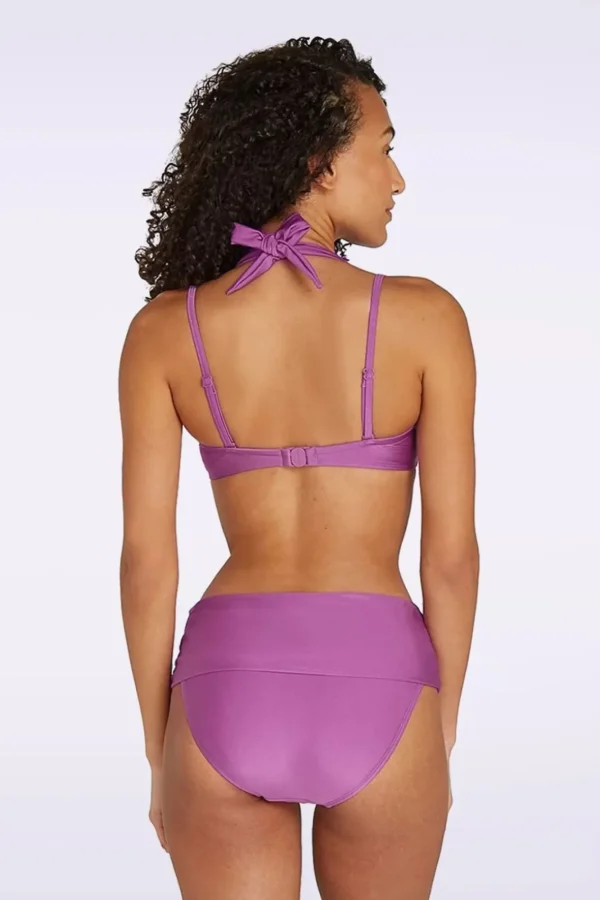 Clearance TC Beach Flipover Bikiniroekje In Glanzend Lilapaars