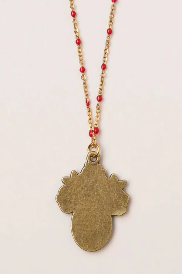 Outlet Urban Hippies Frida Ketting In Antiek Goud