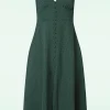 Shop Banned Retro Garden Spot Jurk In Groen