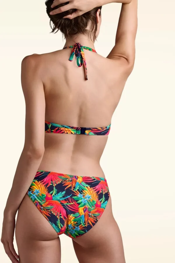 Shop Marlies Dekkers Hula Haka Rainforest Bikinitop In Multi