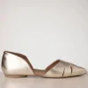 Hot Miz Mooz Jade Ballerina In Goud Metallic