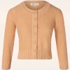 Shop Mak Sweater Jennie Vest In Bruin