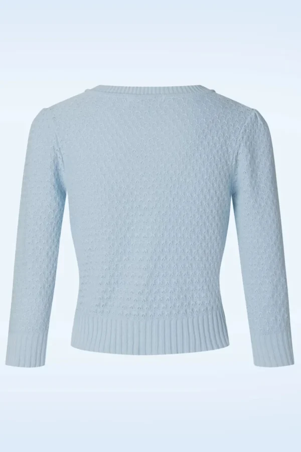 Online Mak Sweater Jennie Vest In Lichtblauw