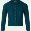 Store Mak Sweater Jennie Vest In Petrol Blauw