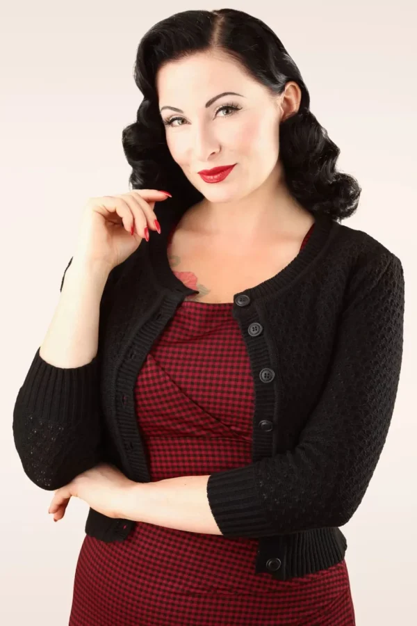Cheap Mak Sweater Jennie Vest In Zwart