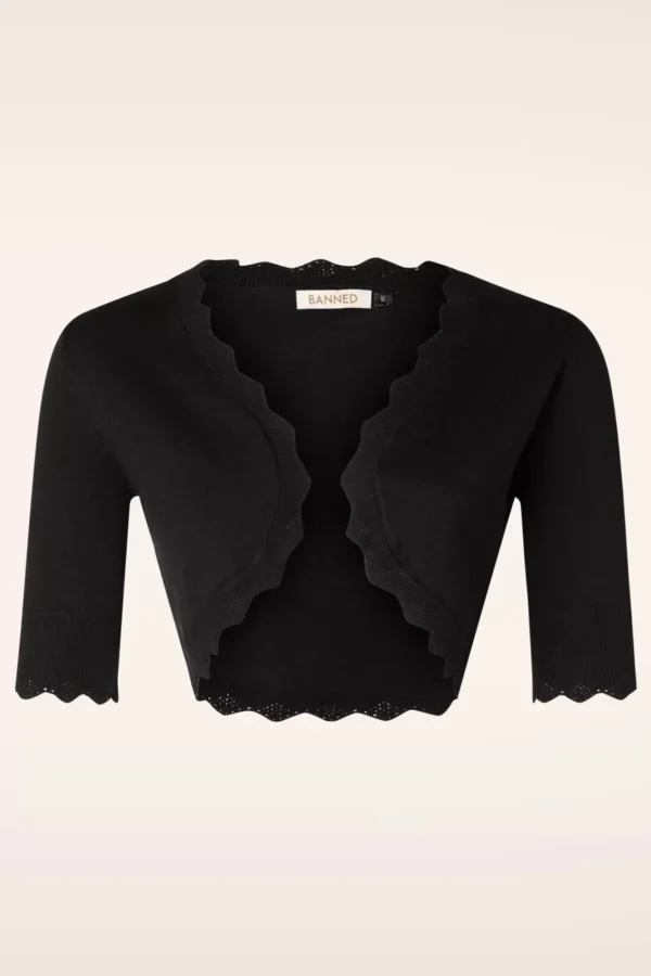 Outlet Banned Retro Jenny Bolero In Zwart