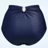 Clearance Marlies Dekkers Jet Set High Waist Bikini Broekje In Majestic Blauw