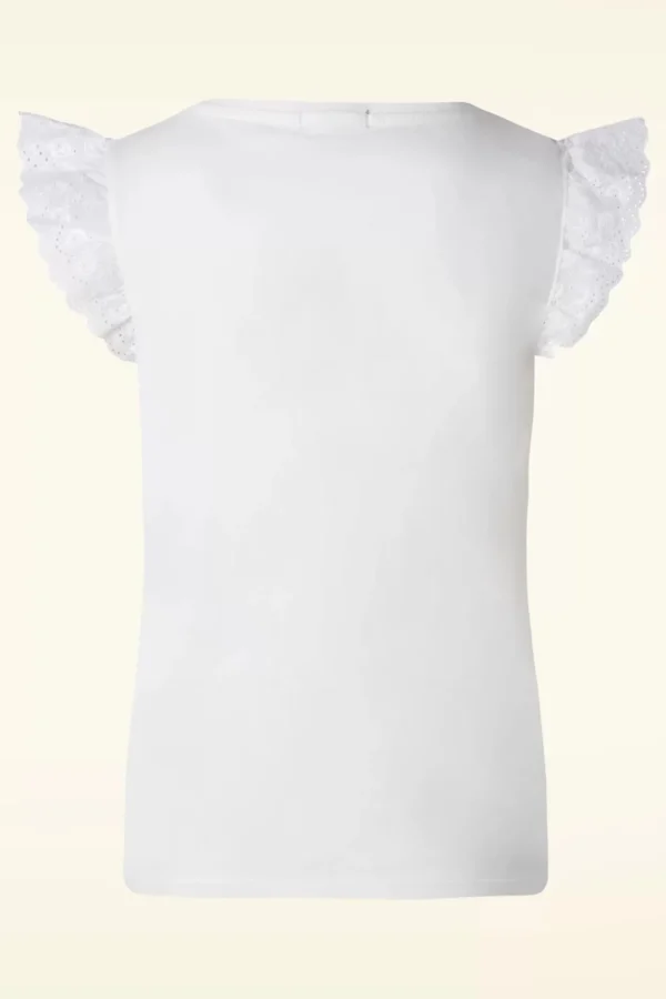 Outlet Smashed Lemon Katie Top In Wit