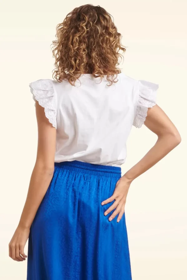 Outlet Smashed Lemon Katie Top In Wit