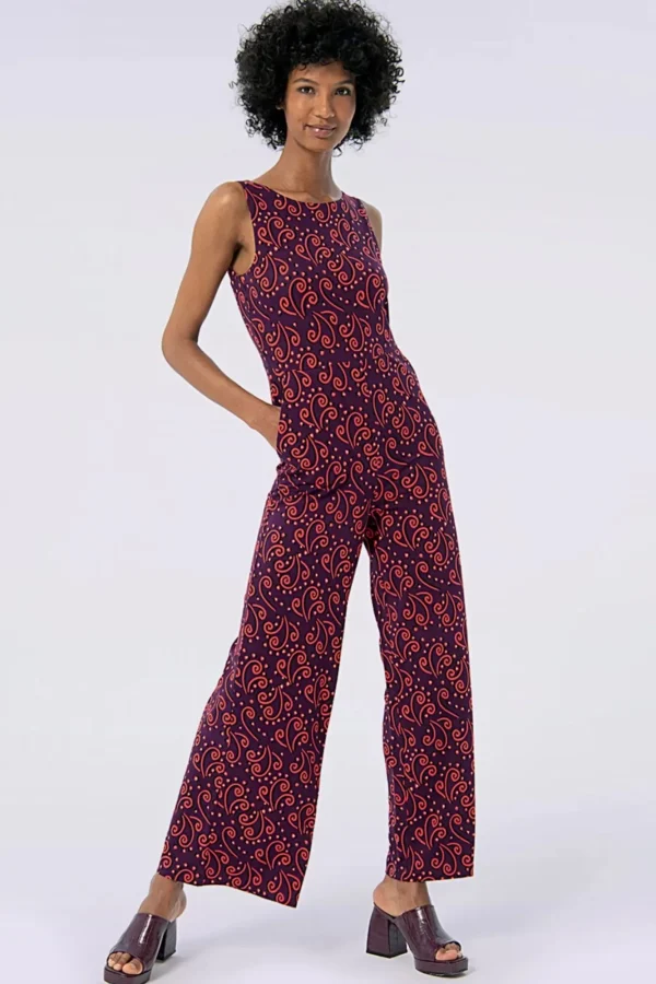 Hot Surkana Keira Jumpsuit In Maroon