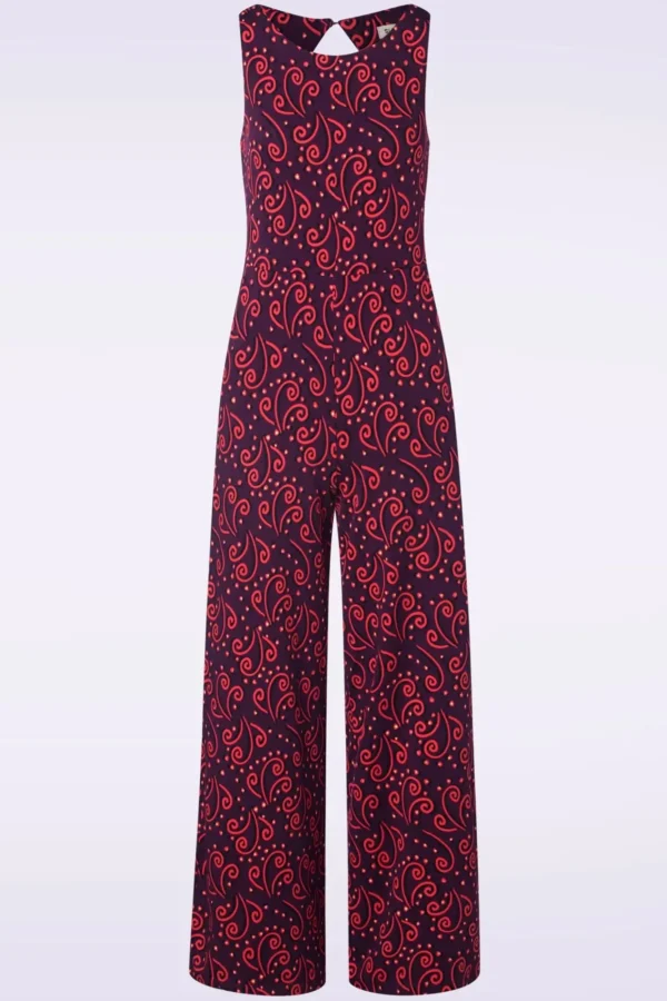 Hot Surkana Keira Jumpsuit In Maroon