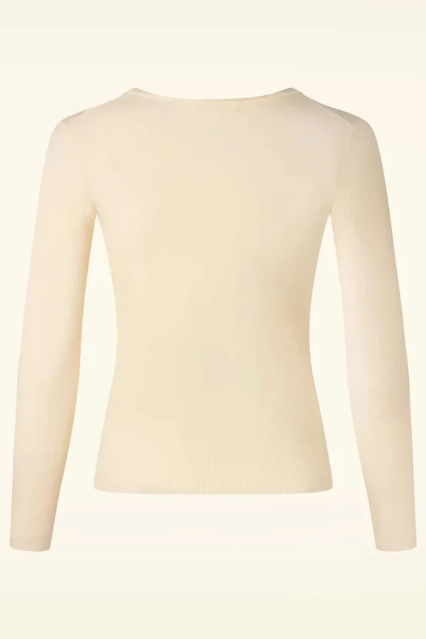 Shop Mak Sweater Kelly Trui In Ivoorwit
