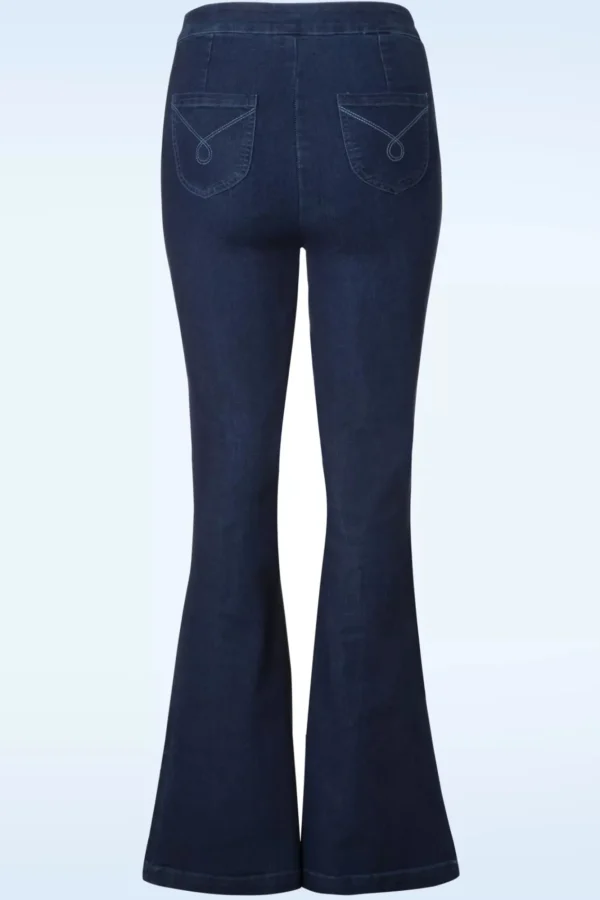 Flash Sale Banned Retro Legs Eleven Uitlopende Broek Van Denim