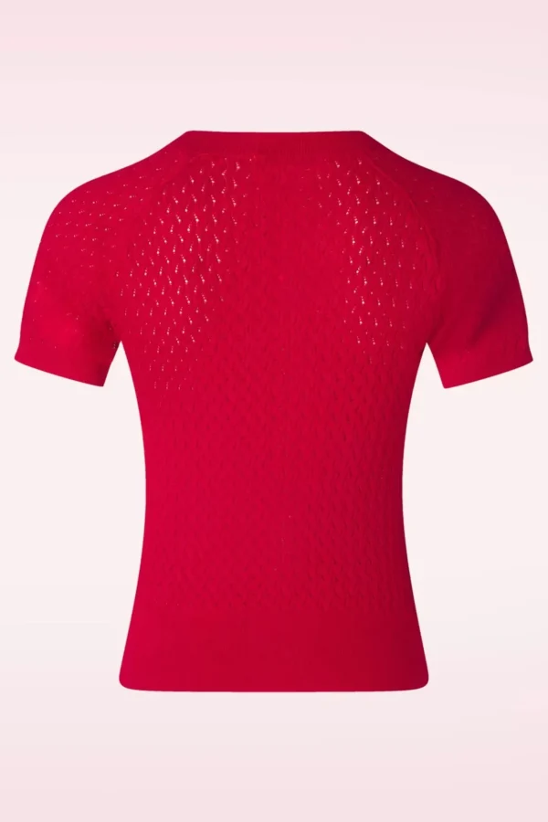 Cheap Lykka du Nord Lina Top In Klaproosrood
