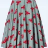 New Banned Retro Lobster Love Rok In Blauw