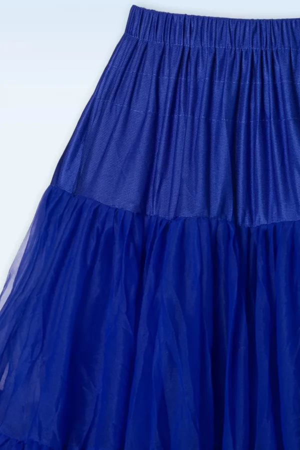 Cheap Banned Retro Lola Lifeforms Petticoat In Koningsblauw