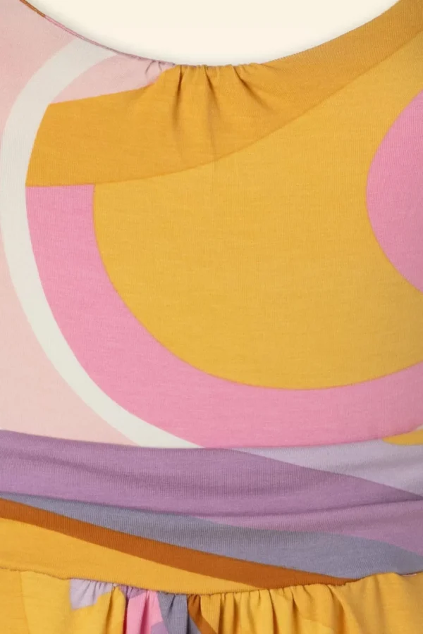 Best Zilch Macie Maxi Jurk In Sixties Lavender
