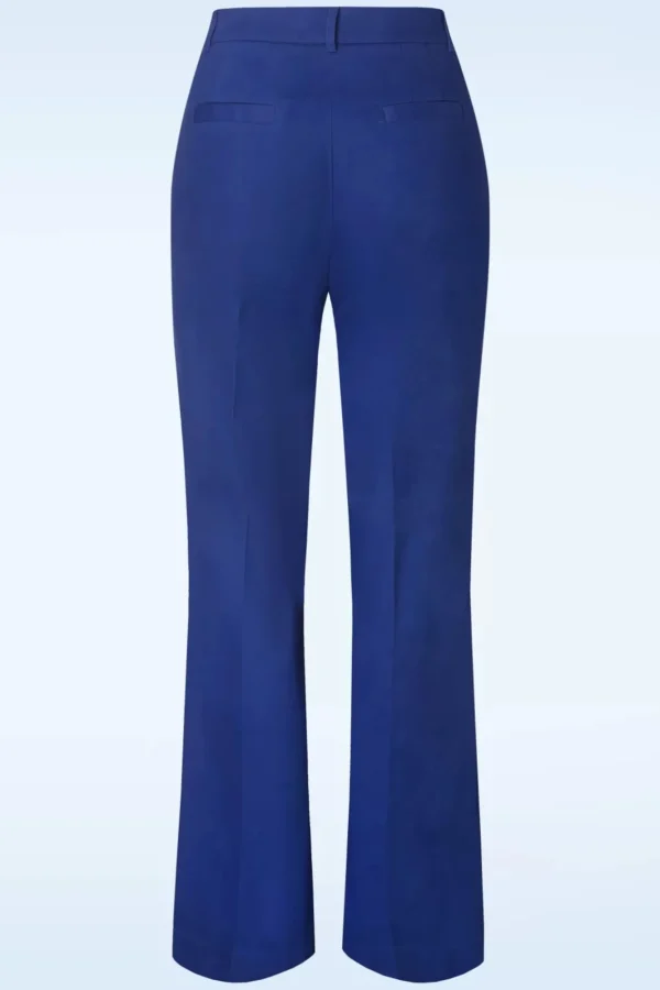Discount King Louie Marcie Broek Sturdy In Dazzling Blauw