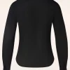 Online Banned Retro Maria Blouse In Zwart