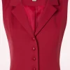 Clearance Collectif Clothing Milla Gilet In Rood