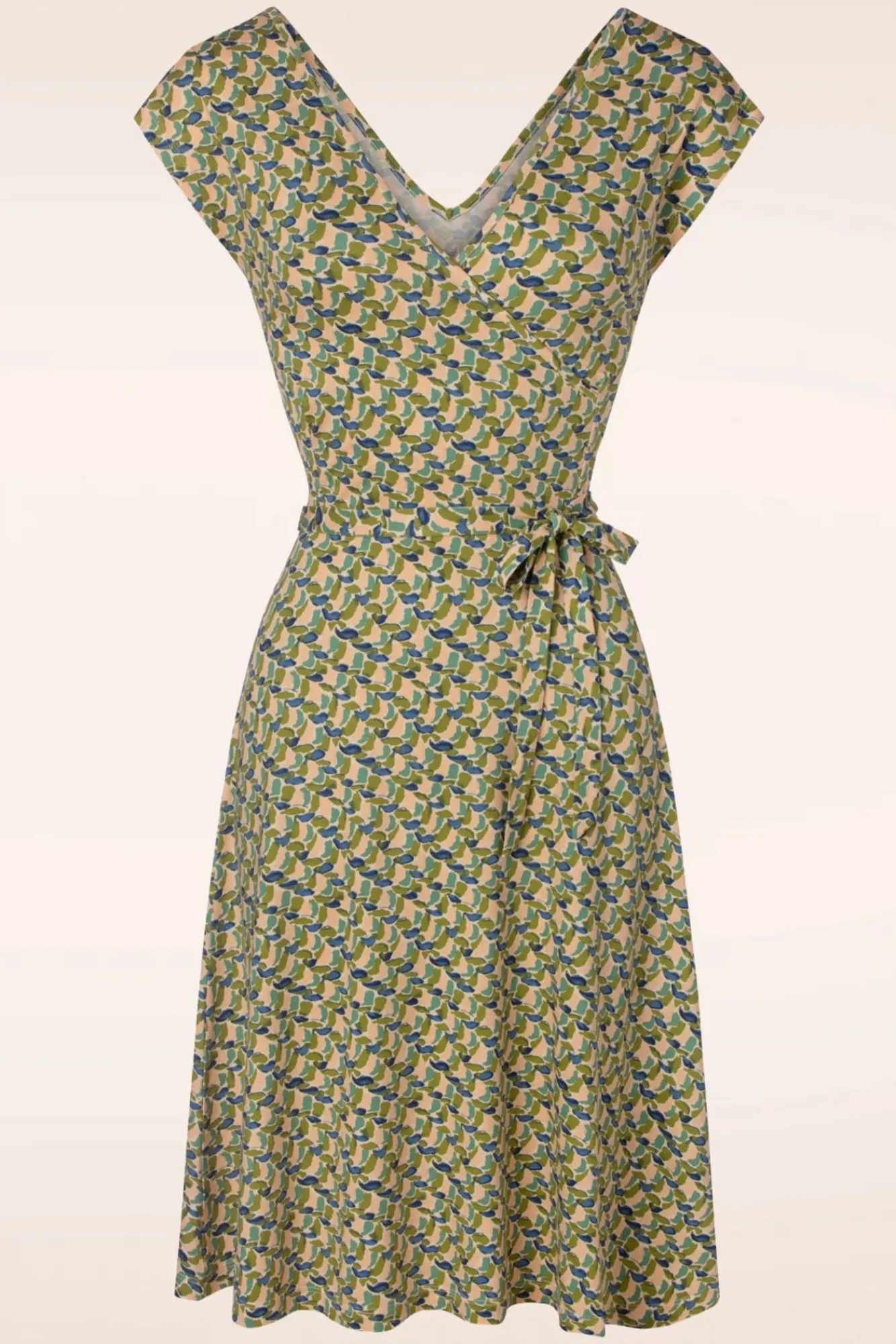 mira_merlini_jurk_in_wood_1.webp Cheap King Louie Mira Merlini Jurk In Woodbine Groen