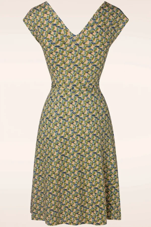 Cheap King Louie Mira Merlini Jurk In Woodbine Groen