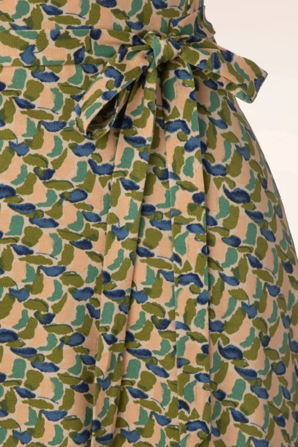 Cheap King Louie Mira Merlini Jurk In Woodbine Groen