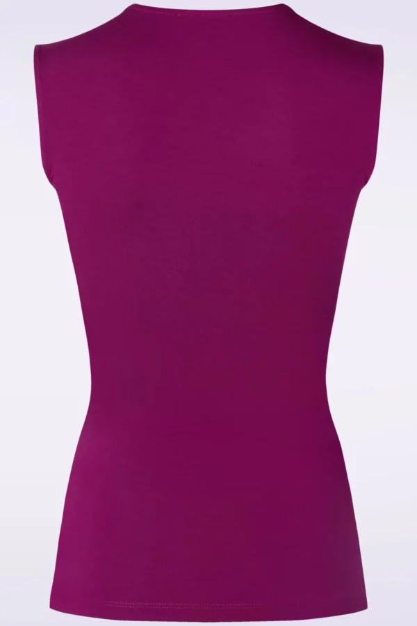 Sale LaLamour Monroe Top In Druifpaars