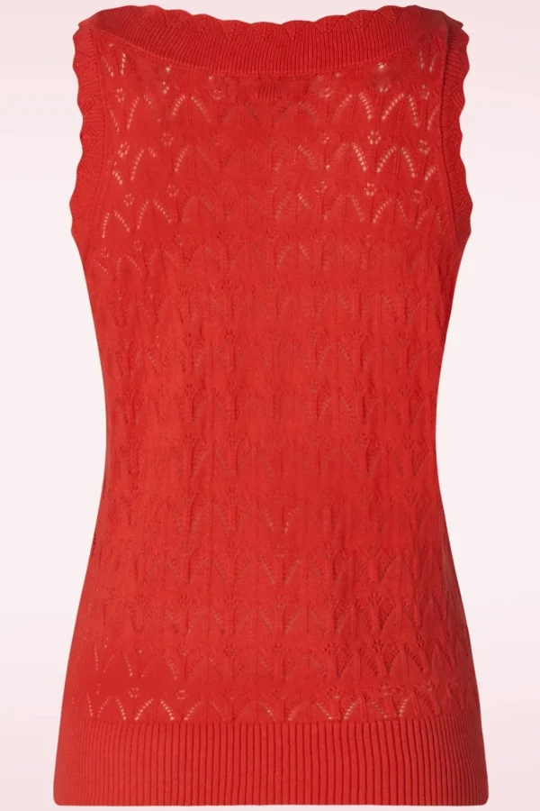 Cheap King Louie Nicky Rocky Ajour Top In Zon Oranje