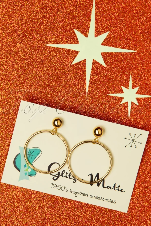 New Glitz-o-Matic Ooringen In Goud