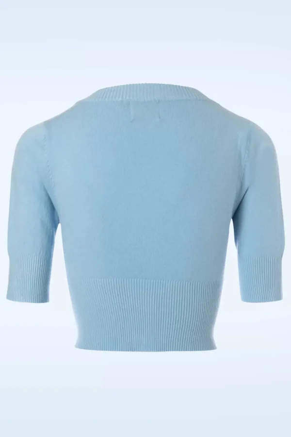 Cheap Banned Retro Overload Vest In Babyblauw