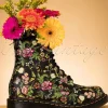 Outlet Dr. Martens 1460 Pascal Backhand Bloom Laarzen In Zwart