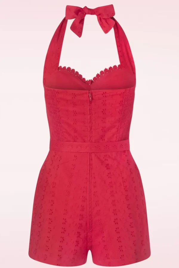 Flash Sale Timeless Raven Playsuit In Rood